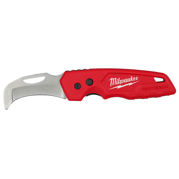 FASTBACK Blunt Tip Hawkbill Folding Flip Knife 48221526 by Milwaukee