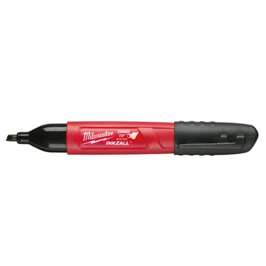 Milwaukee Black Medium Chisel Inkzall Marker 48223103
