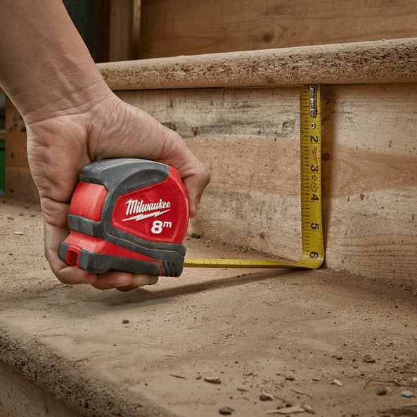 Milwaukee 8m Compact Tape Measure 48226708