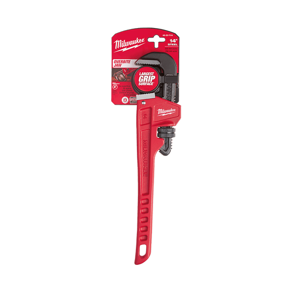 355mm (14") Steel Pipe Wrench 48227114 by Milwaukee