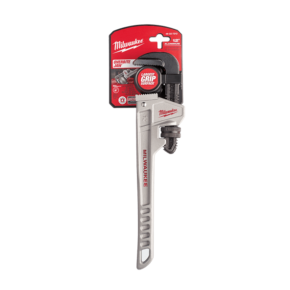 304mm (12") Aluminium Pipe Wrench 48227212 by Milwaukee