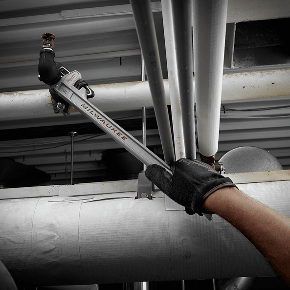 254mm (10") Aluminium Pipe Wrench With POWERLENGTH™ Handle 48227213 by Milwaukee