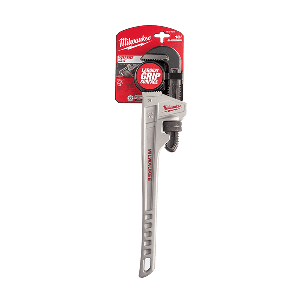 457mm (18") Aluminium Pipe Wrench 48227218 by Milwaukee
