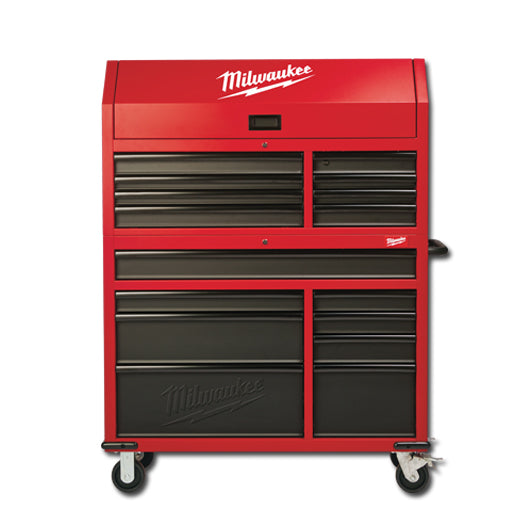 8 + 8 Drawer Tool Chest & Trolley Combo 48228500 by Milwaukee