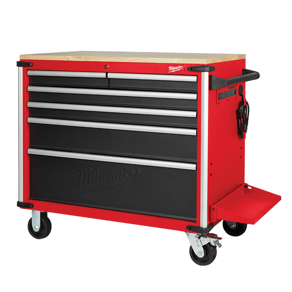 40" Mobile Work Bench Wood Top 48228537 by Milwaukee