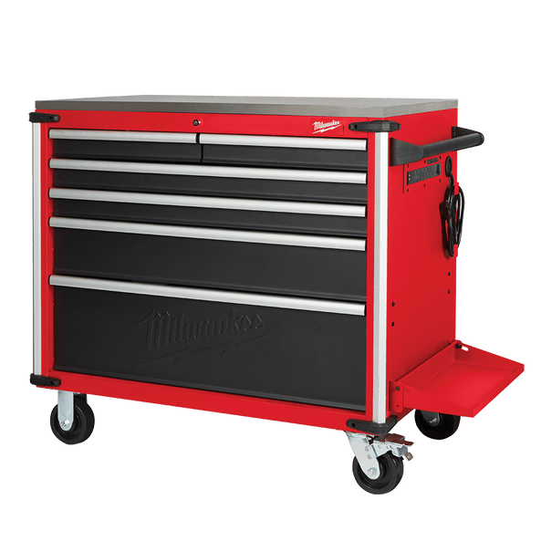 40" Mobile Work Bench Steel Top 48228538 by Milwaukee
