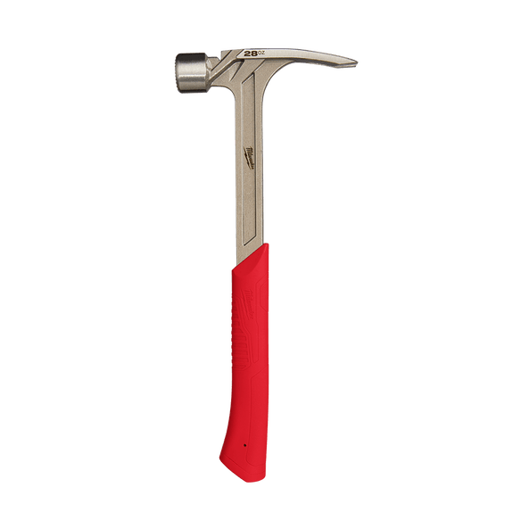 28OZ Milled Face Steel Framing Hammer 48229029A by Milwaukee