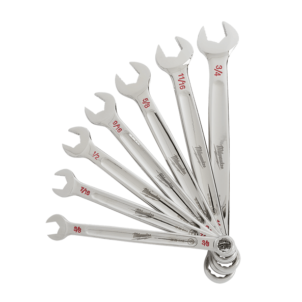 7Pce Imperial Combination Spanner / Wrench Set 48229407 by Milwaukee