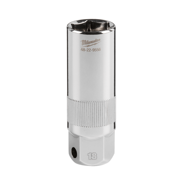 3/8" Drive 18mm Spark Plug Socket 48229556 by Milwaukee