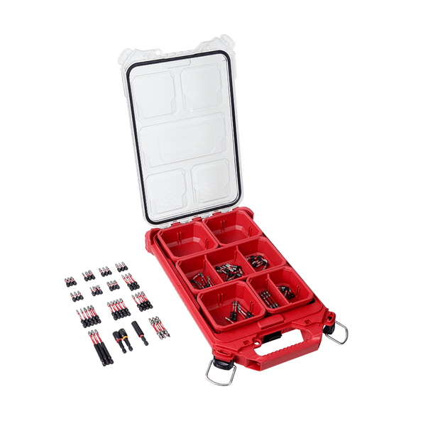 SHOCKWAVE™ PACKOUT™ 100Pce Impact Driver Bit Set 48324050 by Milwaukee