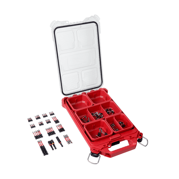 SHOCKWAVE™ PACKOUT™ 100Pce Impact Driver Bit Set 48324050 by Milwaukee