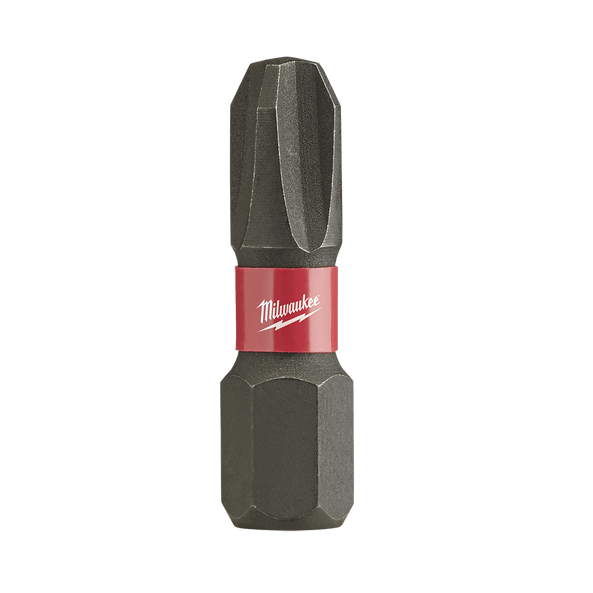 2Pce No. 3 x 25mm Insert Impact Phillips SHOCKWAVE Bit 48324413 by Milwaukee