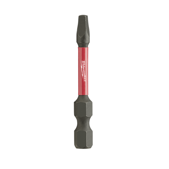 No. 2 x 50mm Power Square Recess Bit SHOCKWAVE Bit 48324472 by Milwaukee
