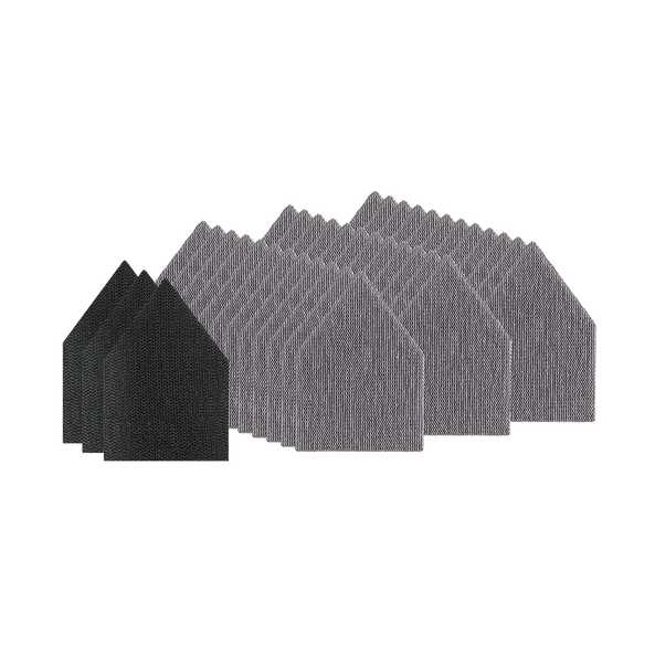 36Pce Assorted Abrasive Mesh Sheet Pentagon H&L 48805406 by Milwaukee