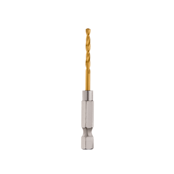 2Pce 2.5mm Power Red Helix Titanium Drill Bit 48894804 by Milwaukee