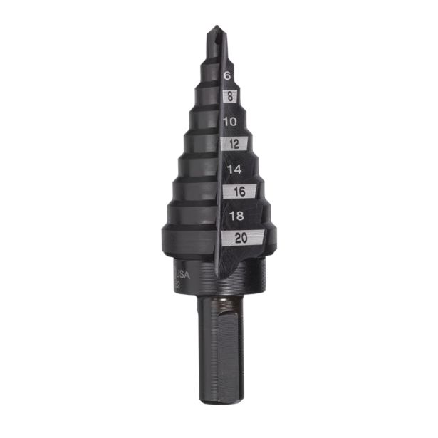 4-20mm 9 Hole Stepped Drill Bit 48899320 By Milwaukee