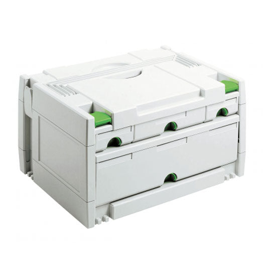 Sortainer SYS-3 4 Drawer Storage Box 491522 by Festool