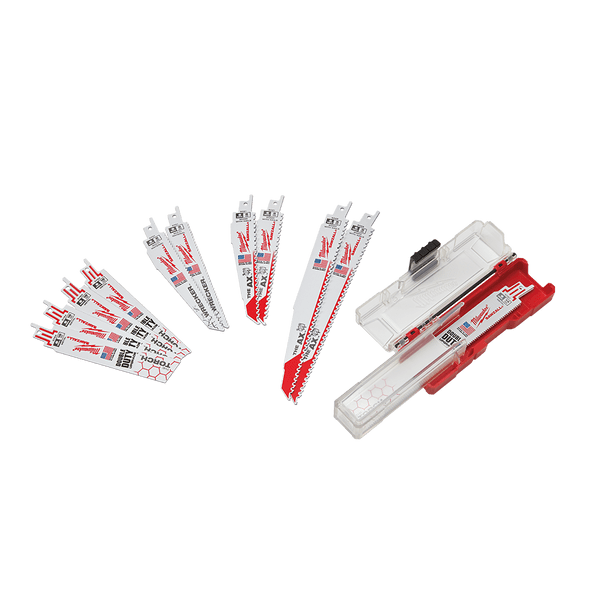 12Pce Demolition Recipro Blade Kit suit Sawzall 49222229 By Milwaukee