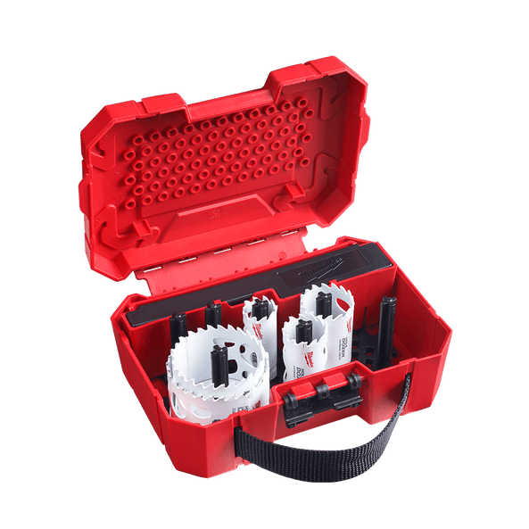 9Pce HOLE DOZER™ With Carbide Teeth Hole Saw Kit 49223079 by Milwaukee