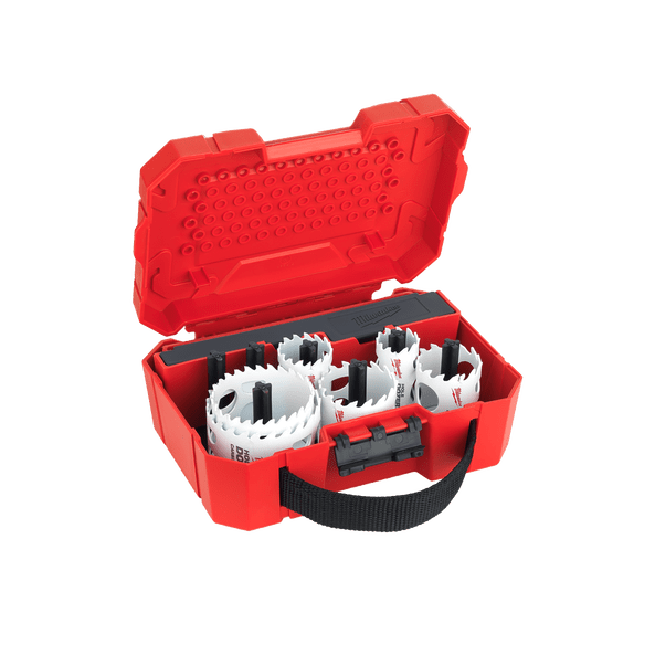 9Pce HOLE DOZER™ with Carbide Teeth Hole Saw Kit 49224158 by Milwaukee