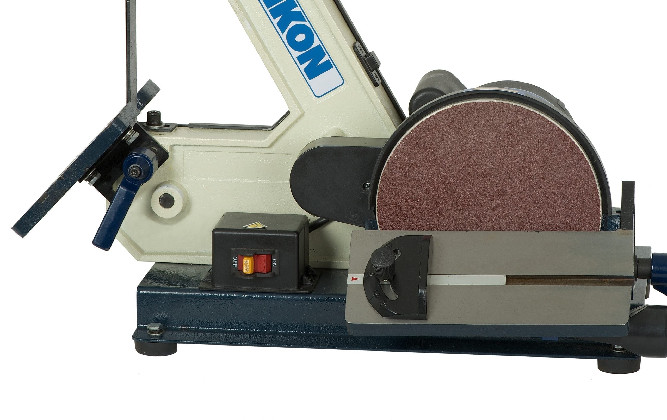 Rikon 25mm (1") x 1067mm (42") Belt & 200mm (8") Disc Sander 50-144