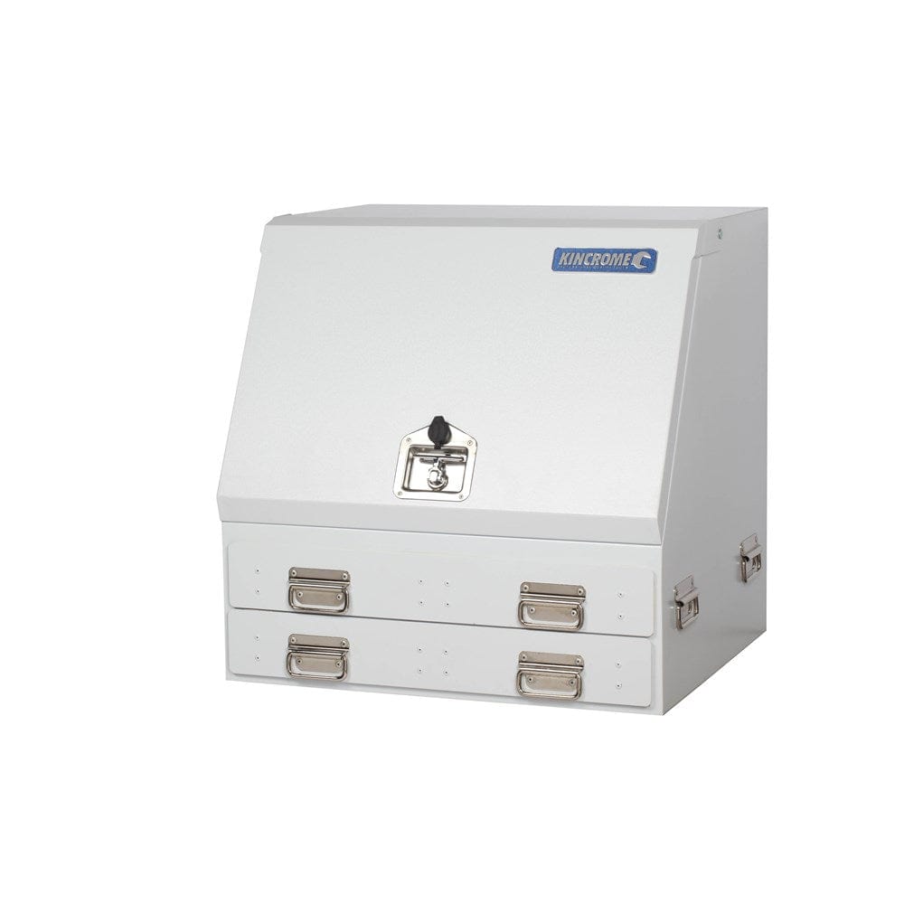 2 Drawer White Upright Truck Box 51202W by Kincrome