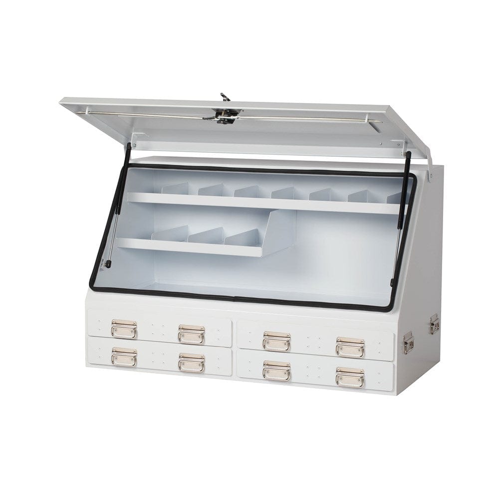 1200mm 4 Drawer Upright Truck Box 51204W by Kincrome