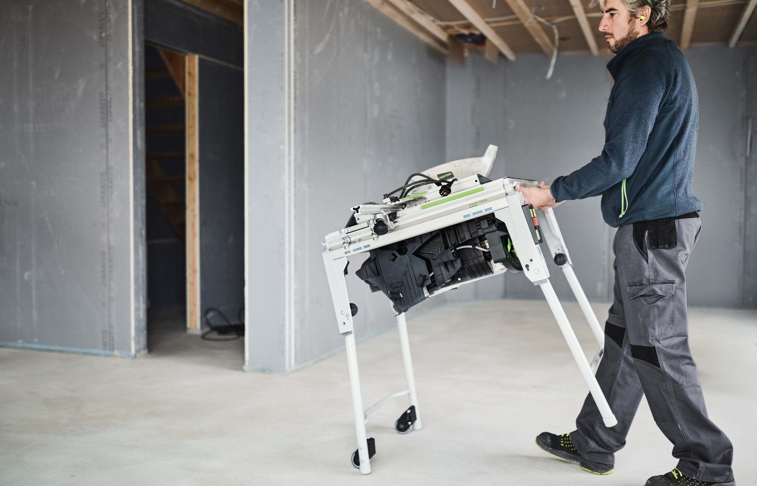 190mm Table Saw Set Precisio CS 50 EBG 575959 by Festool