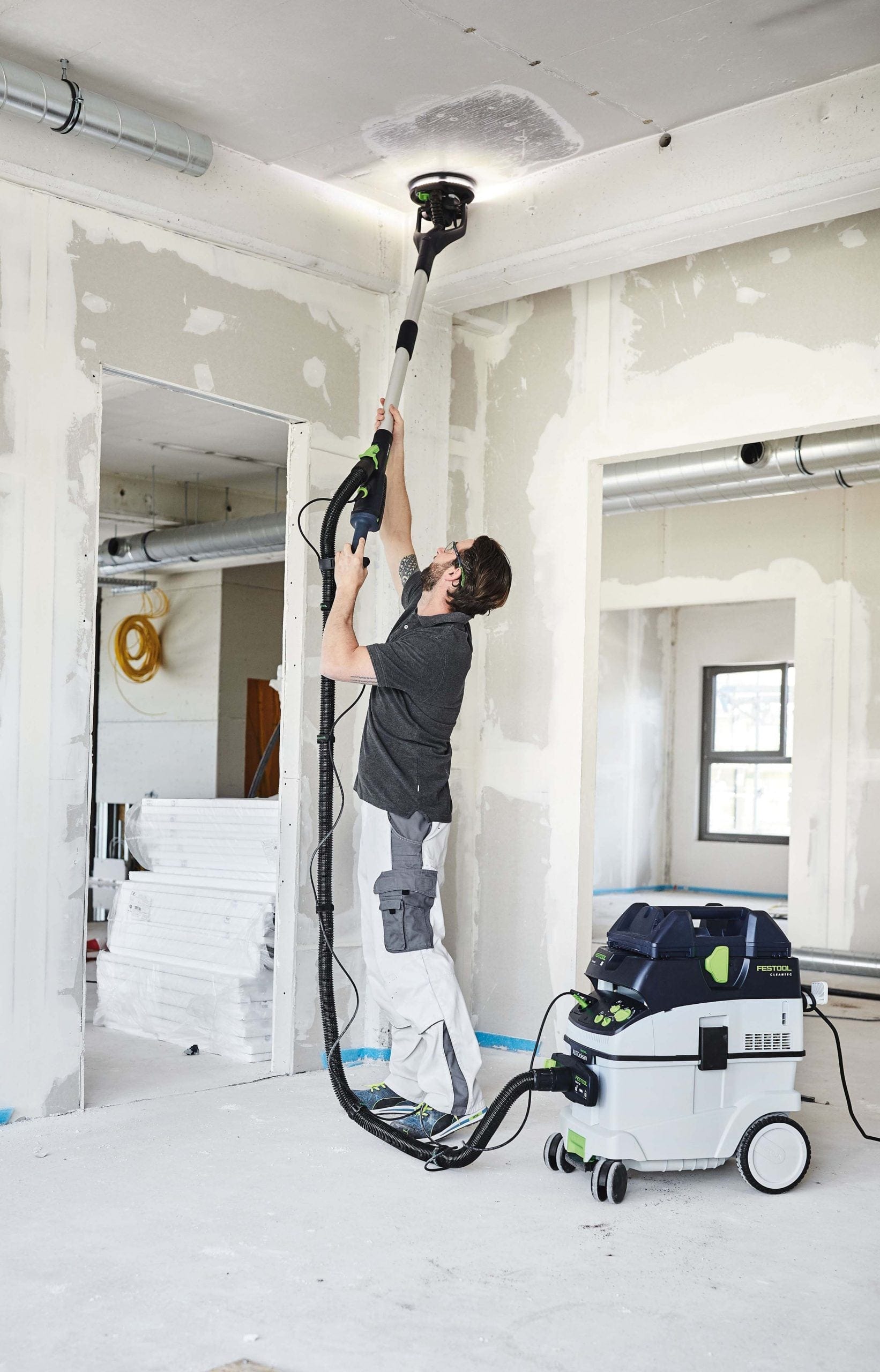 Festool 225mm Planex Drywall Long Reach Sander in Systainer LHS 2 225 PLANEX 575992