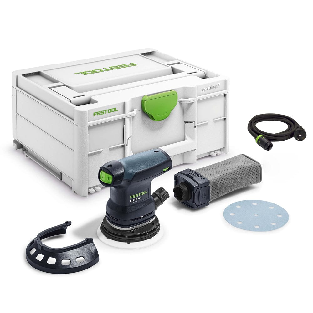 125mm (5") 250W 2mm Random Orbital Sander in Systainer ETS 125 REQ-Plus 576067 by Festool