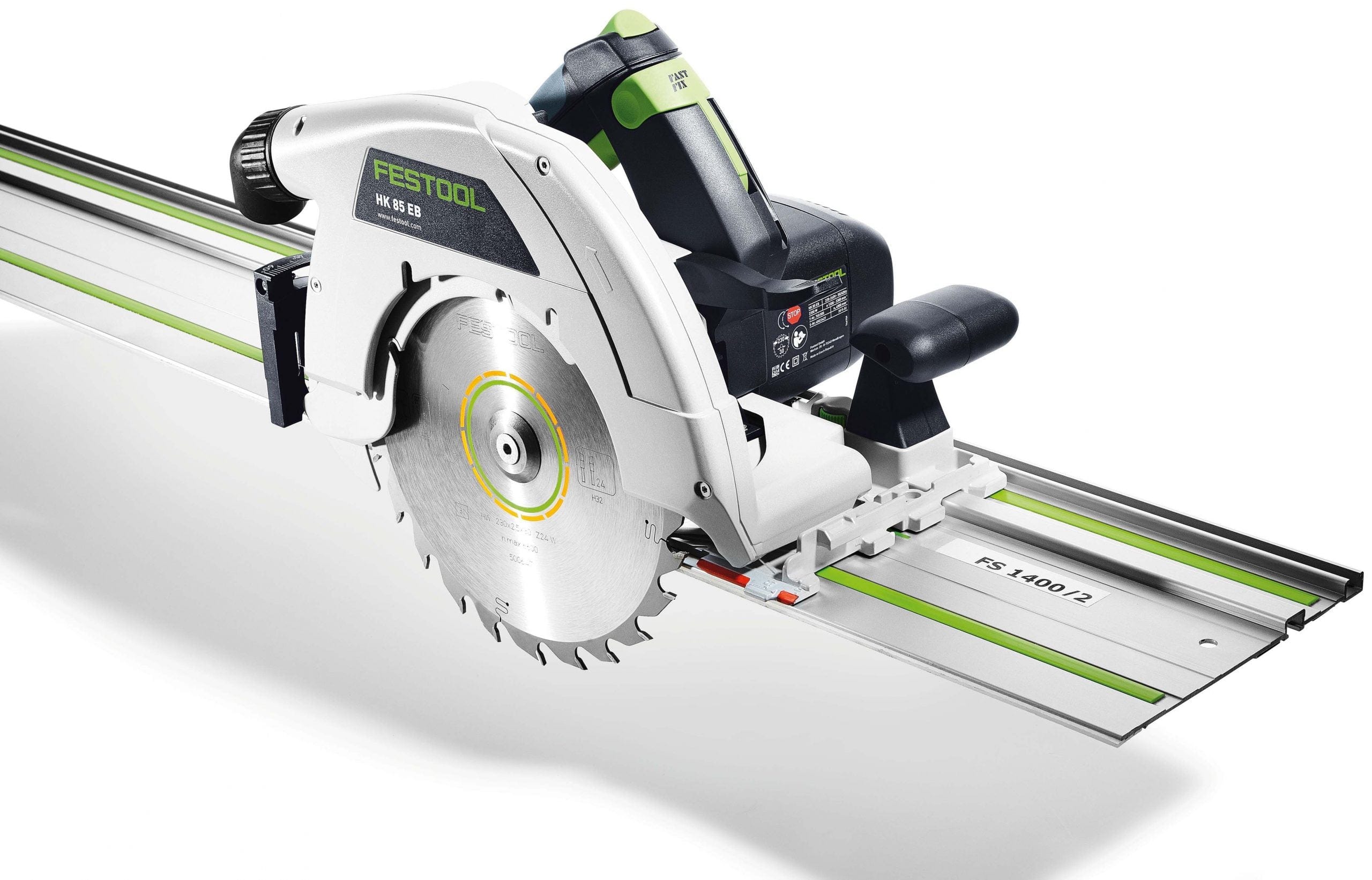 Festool 230mm Circular Saw in Systainer with 420mm Cross Cut Rail HK 85 EB-Plus-FSK420 (576143)
