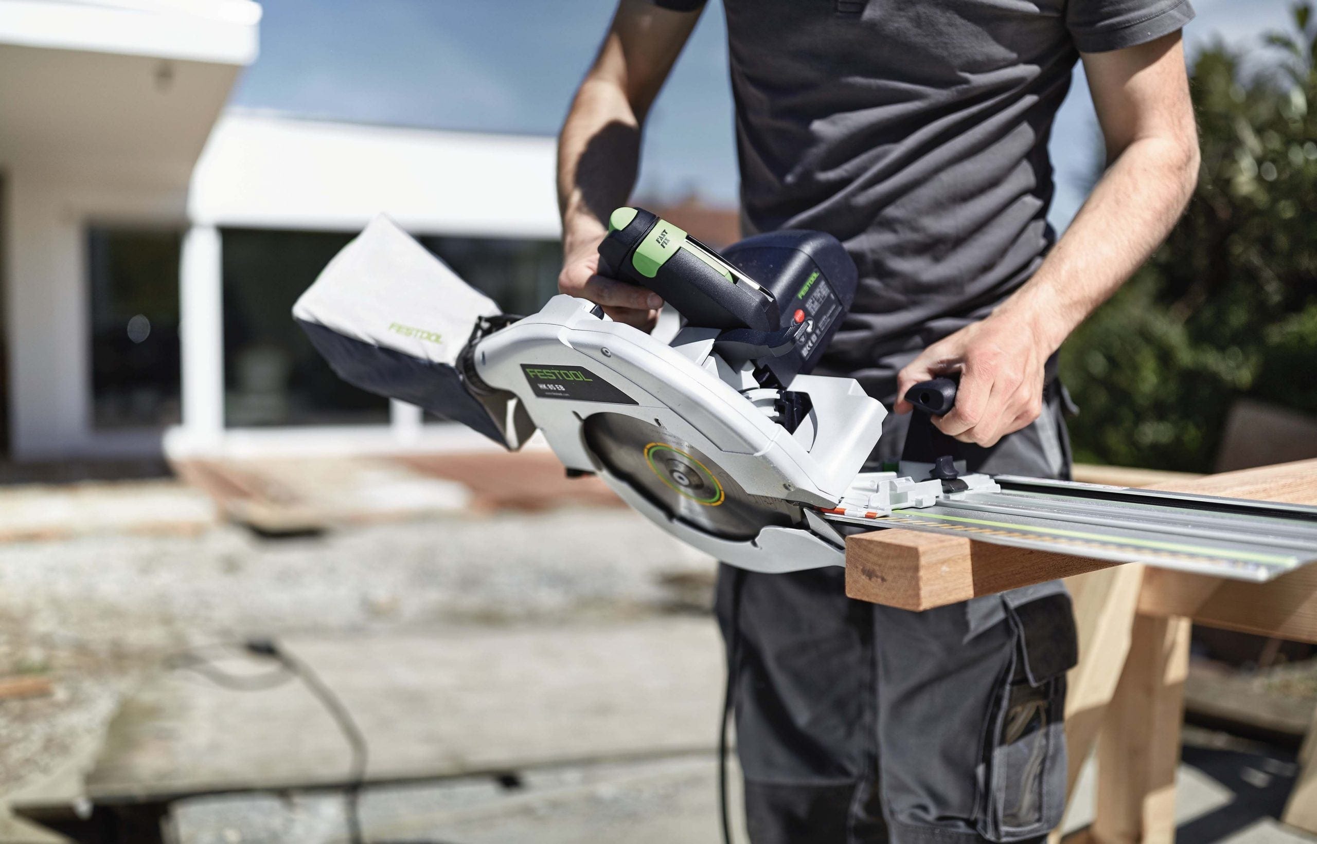 HK 85 230mm Circular Saw in Systainer with 1400mm Rail 576139 by Festool