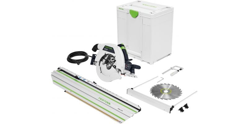 230mm Circular Saw in Systainer with 420mm Cross Cut Rail HK 85 EB-Plus-FSK420 (576143) by Festool
