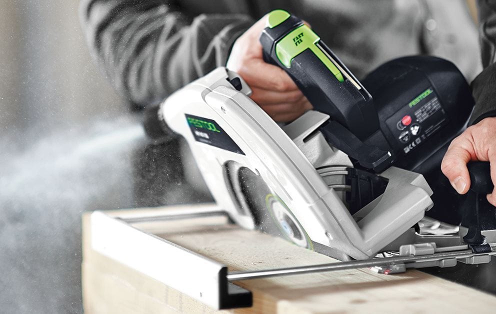 Festool 230mm Circular Saw in Systainer with 420mm Cross Cut Rail HK 85 EB-Plus-FSK420 (576143)
