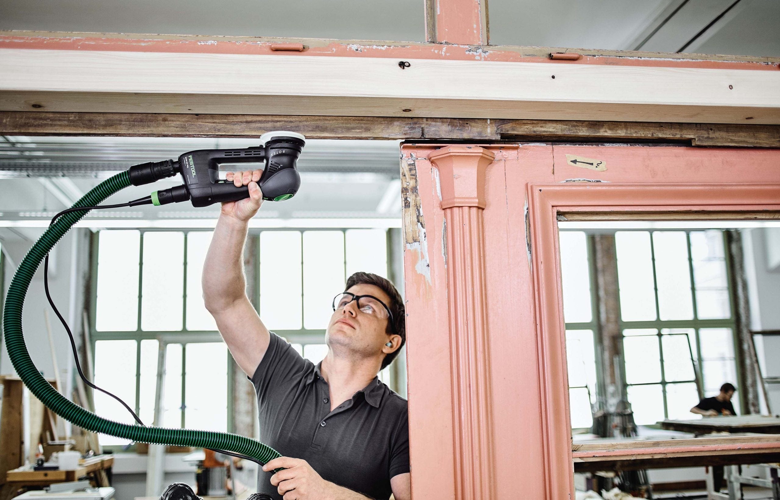 90mm (3-1/2") 400W 3mm Random Orbital Sander Rotex in Systainer RO 90 DX FEQ-Plus 576264 By Festool