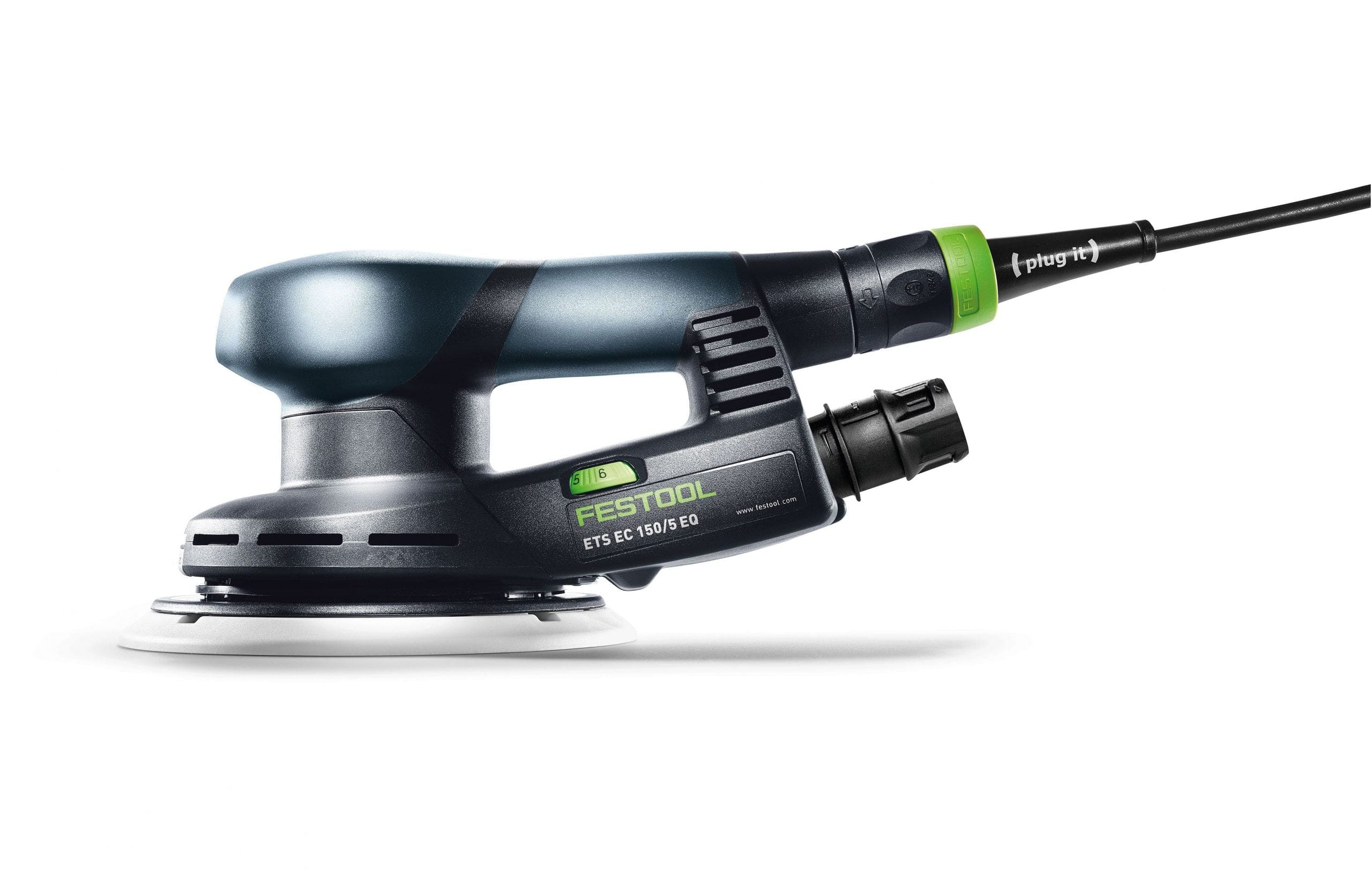 Festool 150mm (6") 400W 5mm Random Orbital Sander ETS EC150/5 EQ-Plus 576333