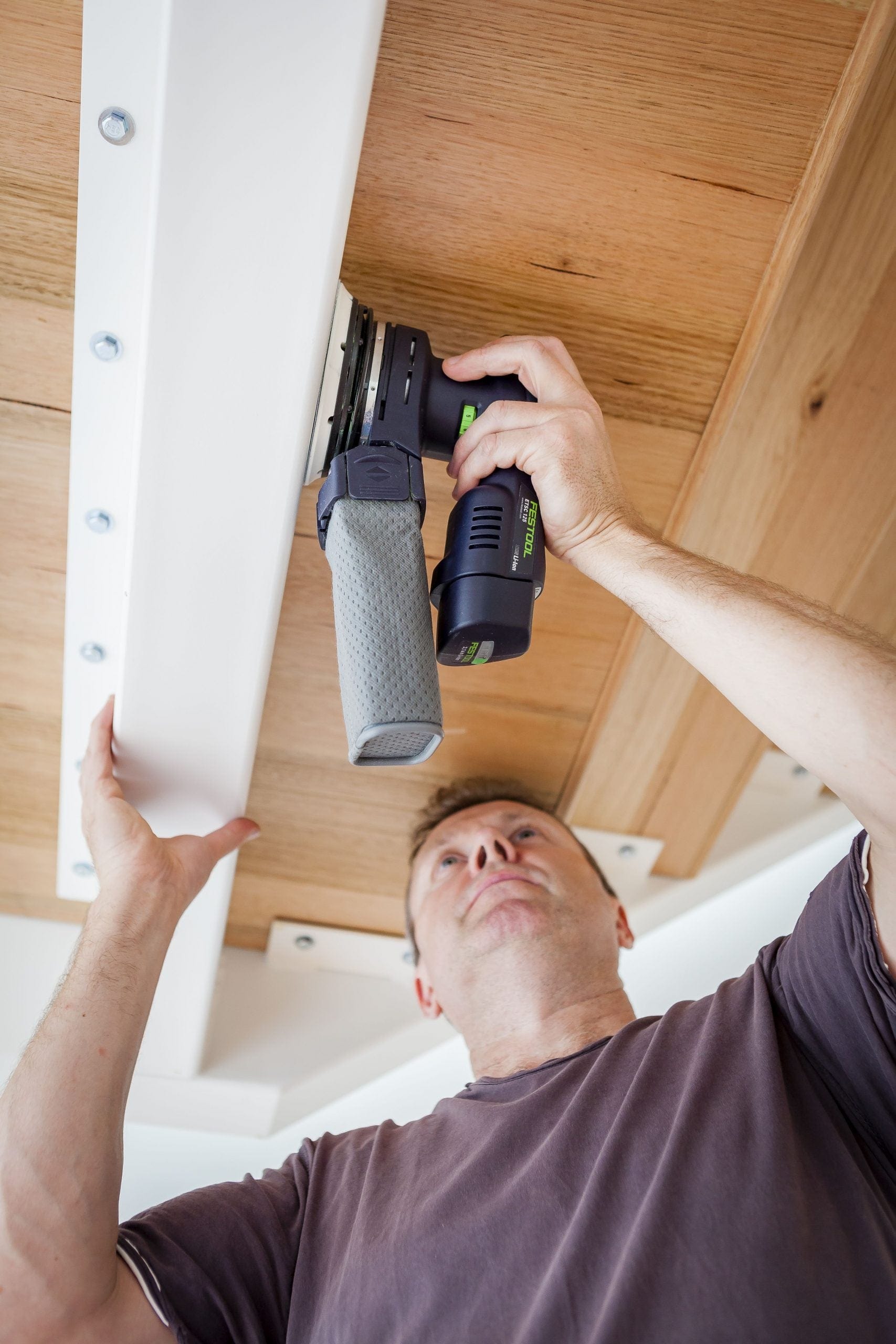 125mm (5") 18V Random Orbital Sander Bare (Tool Only) Basic in Systainer ETCS 125 576370 By Festool