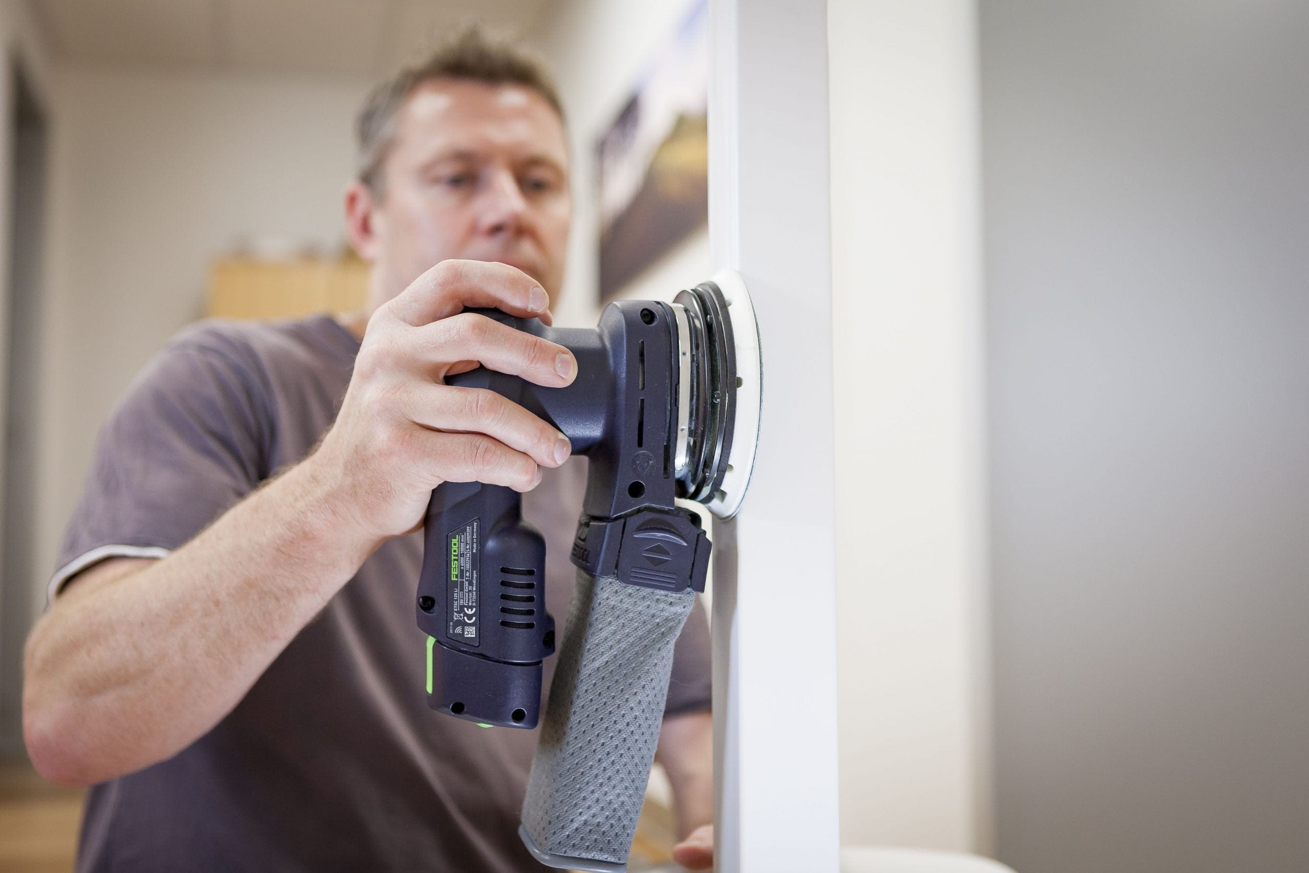 125mm (5") 18V Random Orbital Sander Bare (Tool Only) Basic in Systainer ETCS 125 576370 By Festool