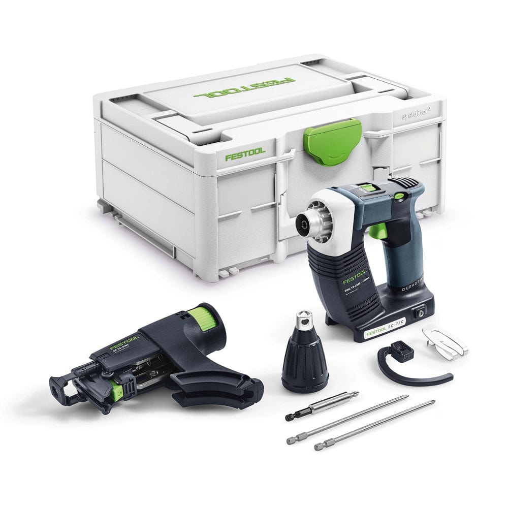 DWC 18V Cordless Collated Screwgun Basic in Systainer 576504 by Festool