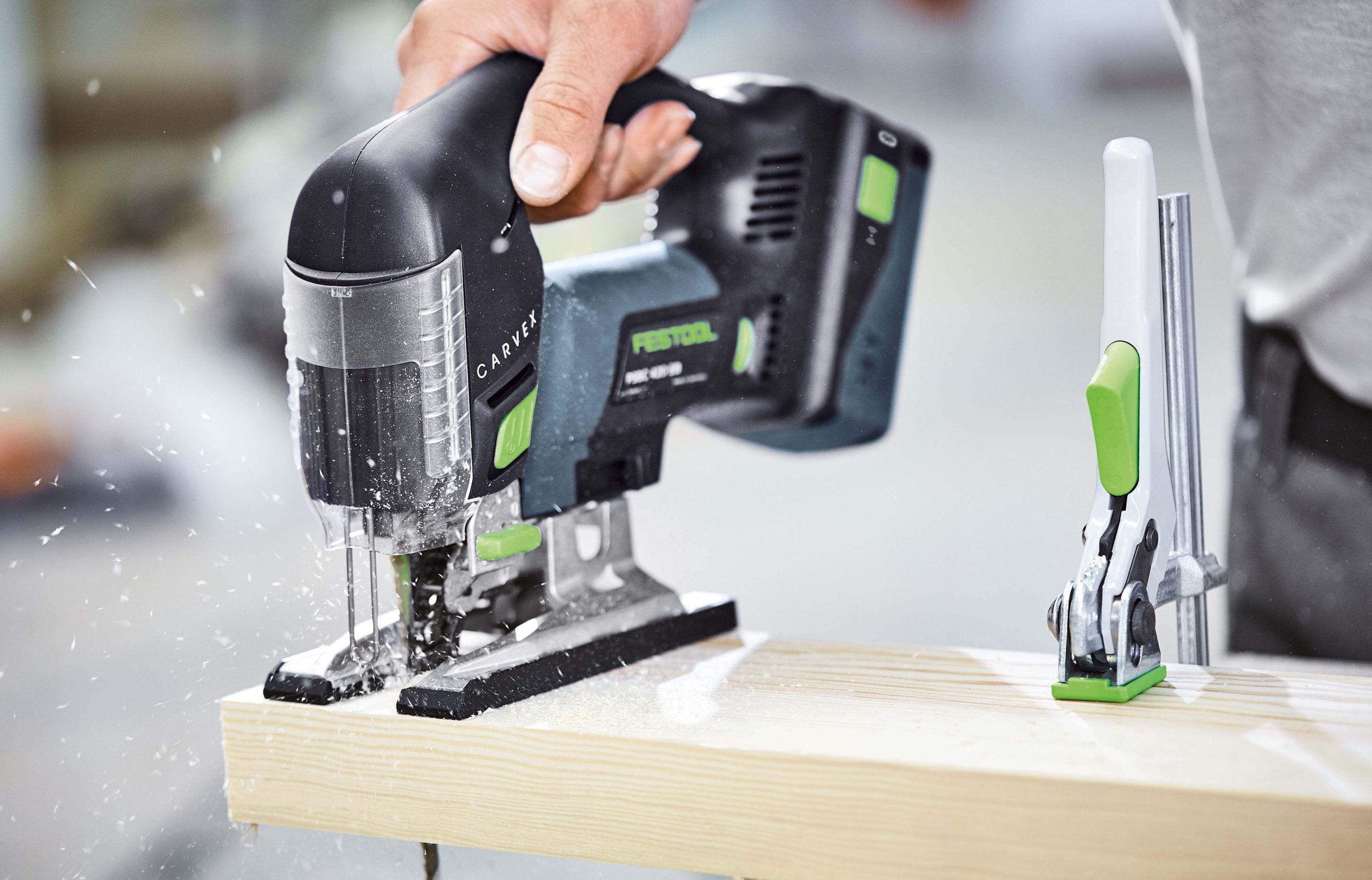 Festool 18V Cordless Carvex D Handle Jigsaw Basic In Systainer PSBC 420 576530