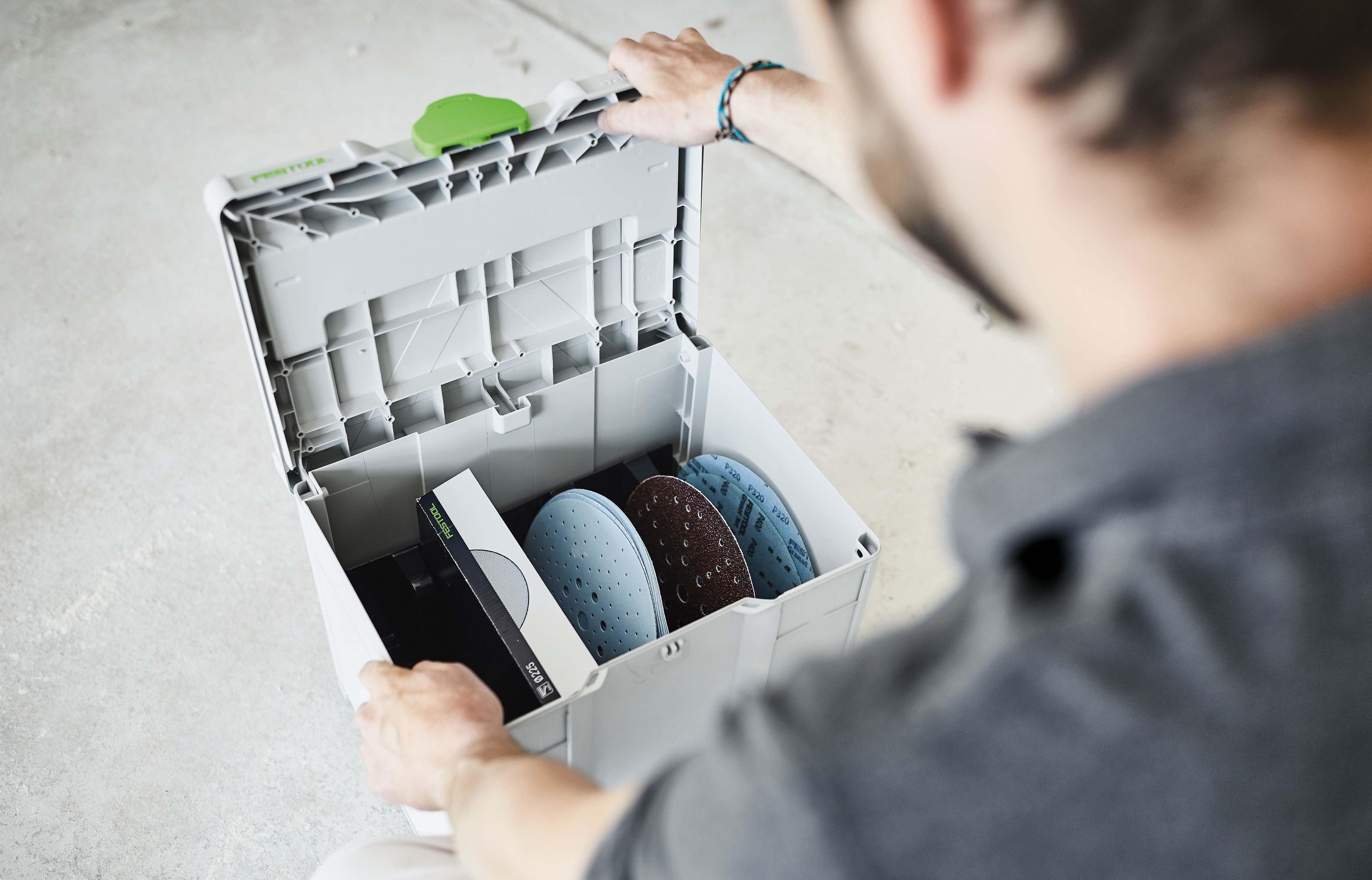 Systainer3 SYS 4 for 225mm Abrasives 576786 by Festool