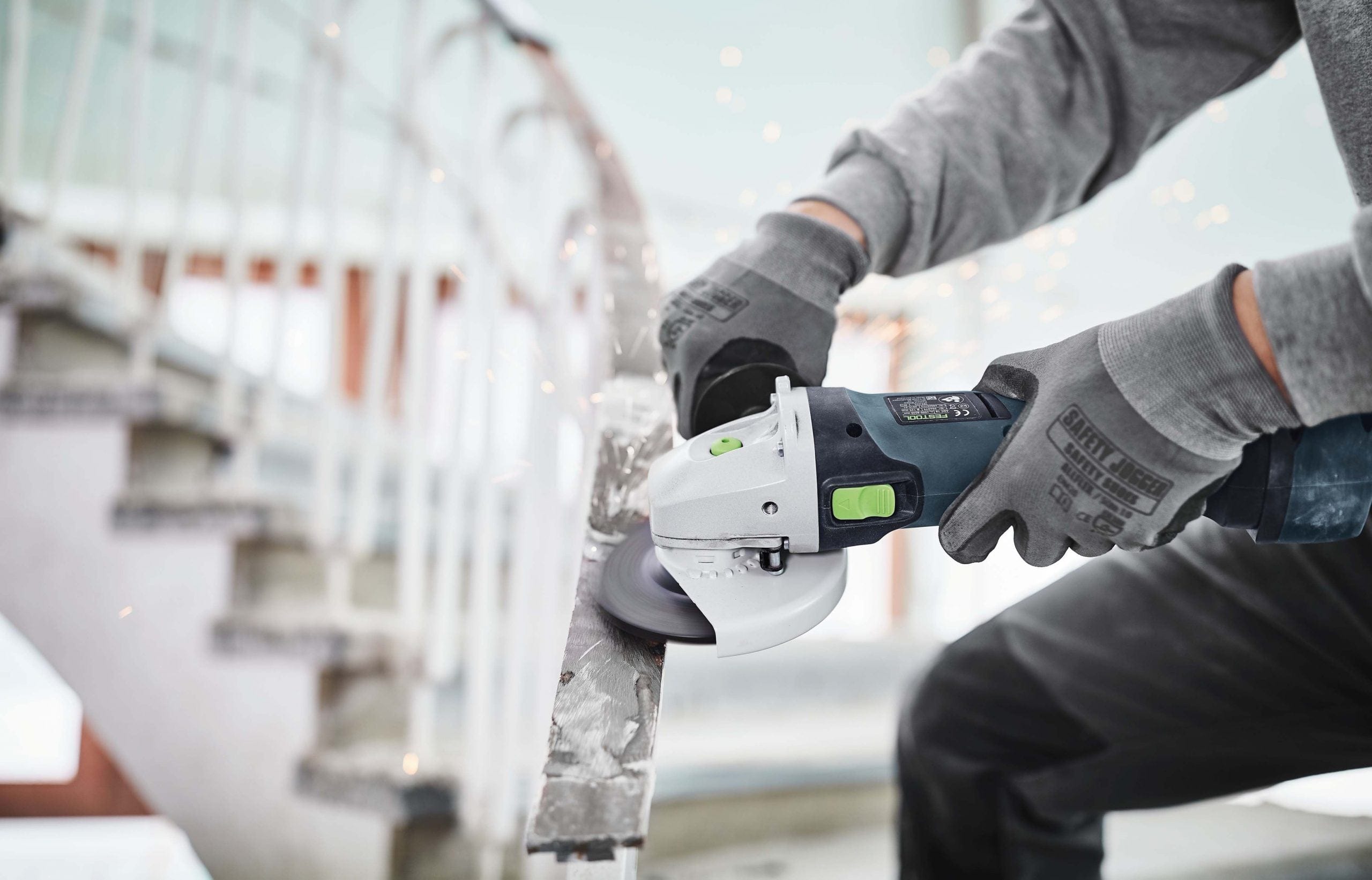 125mm Cordless Angle Grinder Basic Bare (Tool Only) in Systainer AGC 18-125 EB-Basic 576825 by Festool