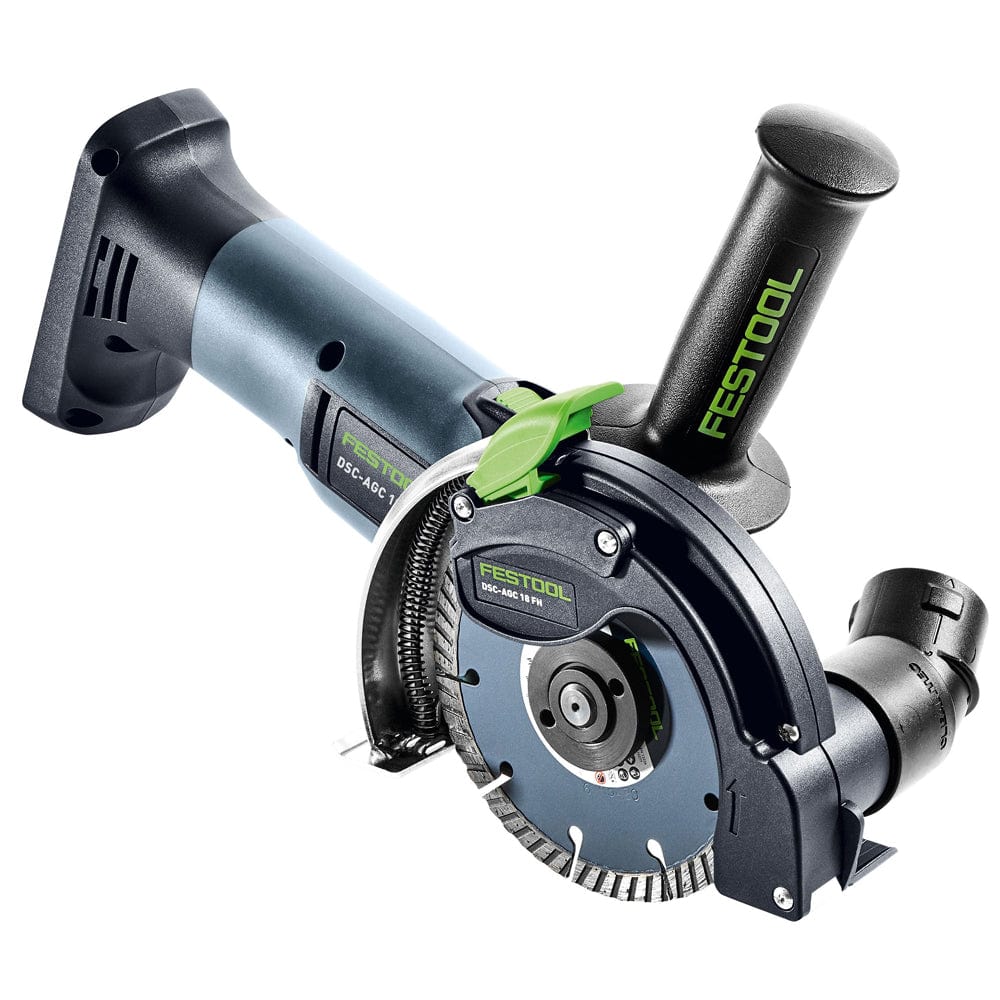 DSC-AGC 18V 125mm Cordless Freehand Diamond Cutting System 5.0Ah Bluetooth Set in Systainer 578297 by Festool