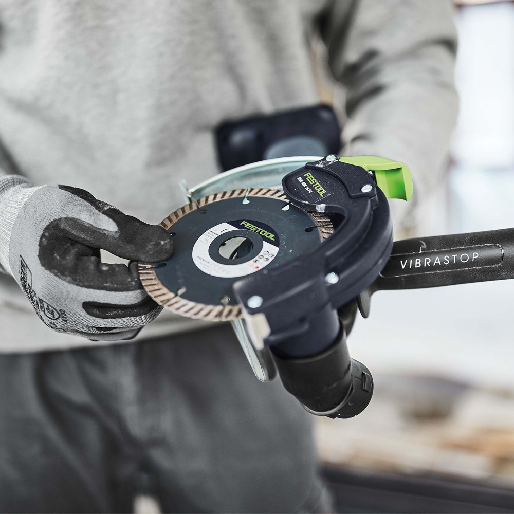 18V 5.2Ah 125mm Cordless Freehand Diamond Cutting System Set in Systainer (DSC-AGC 18-125 FH 5.2Ah EBI-Plus) 577032 by Festool