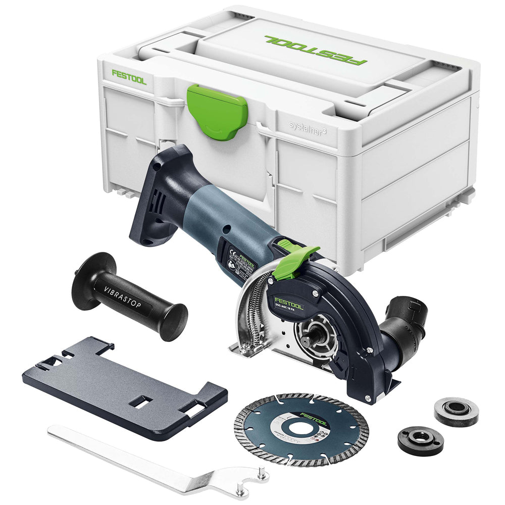 125mm Cordless Freehand Diamond Cutting System Basic Bare (Tool Only) in Systainer DSC-AGC 576829 by Festool