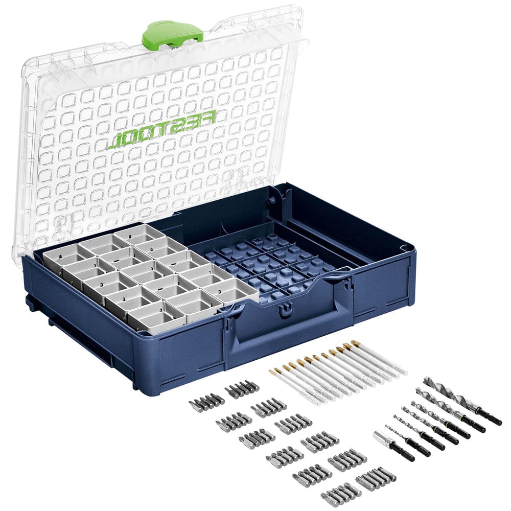 Festool CENTROTEC Bit Set in Systainer3 Medium Organiser 576931