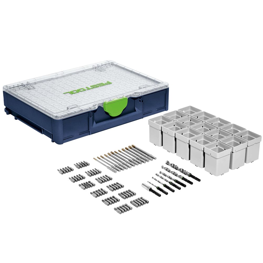 Festool CENTROTEC Bit Set in Systainer3 Medium Organiser 576931