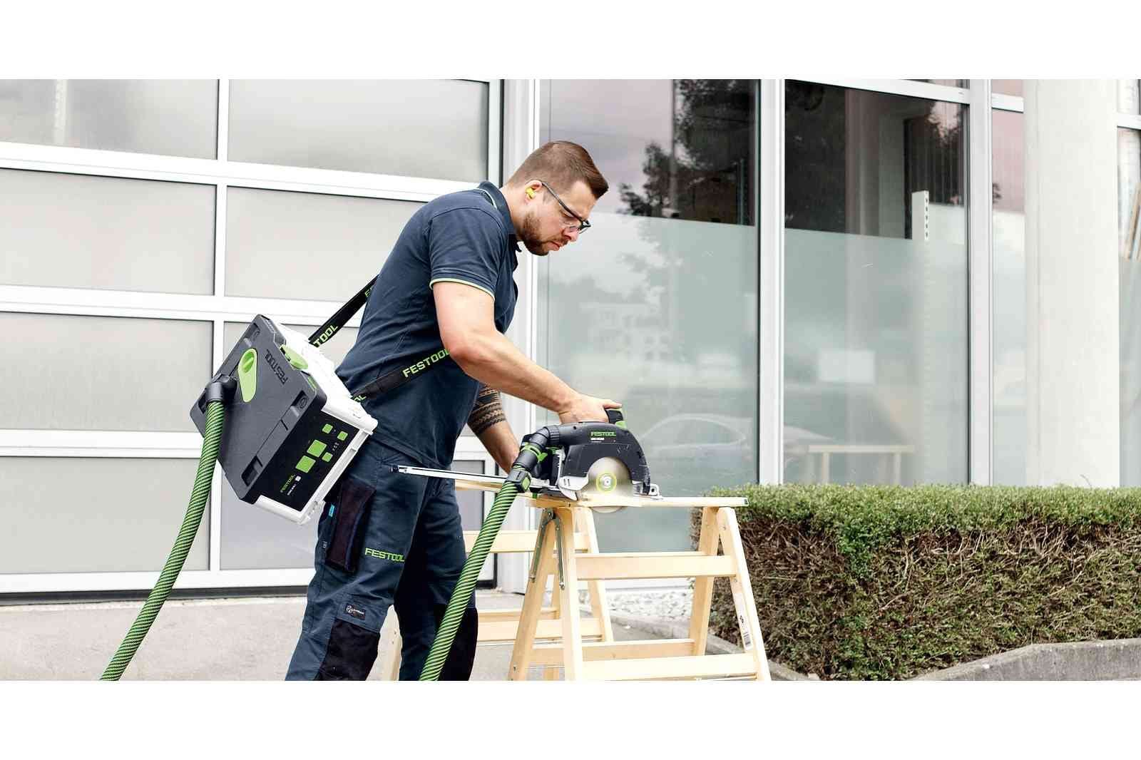 5L M 18V Class Cordless Mobile Dust Extractor + Vacuum CTMC SYS I-Basic 576933 By Festool