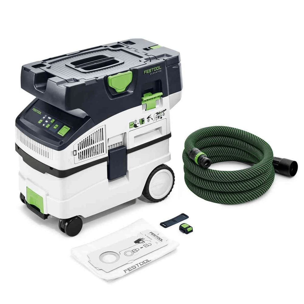 15L M Class 18V Cordless Mobile Dust Extractor Basic CTMC MIDI 577067 by Festool