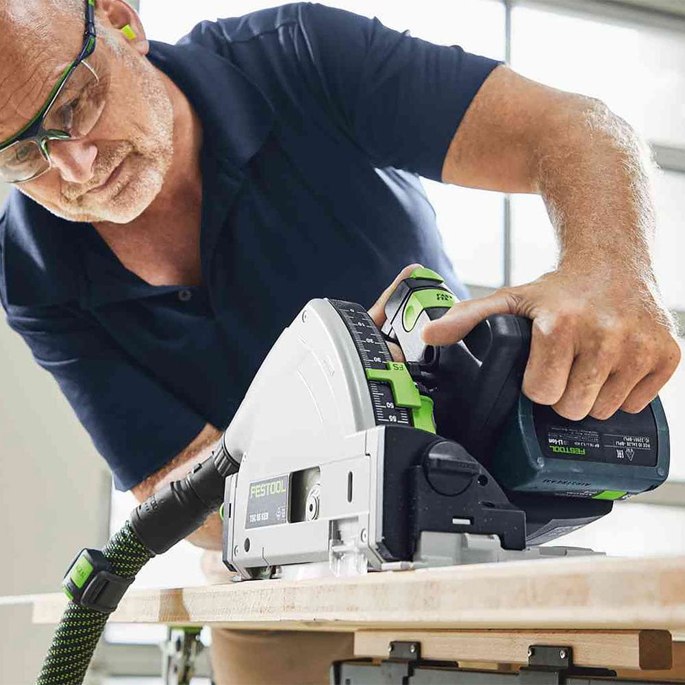 Festool 160mm 18V Cordless Circular Plunge Saw in Systainer Bare TS 55K 576712